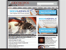 Tablet Screenshot of ludoskopos.com